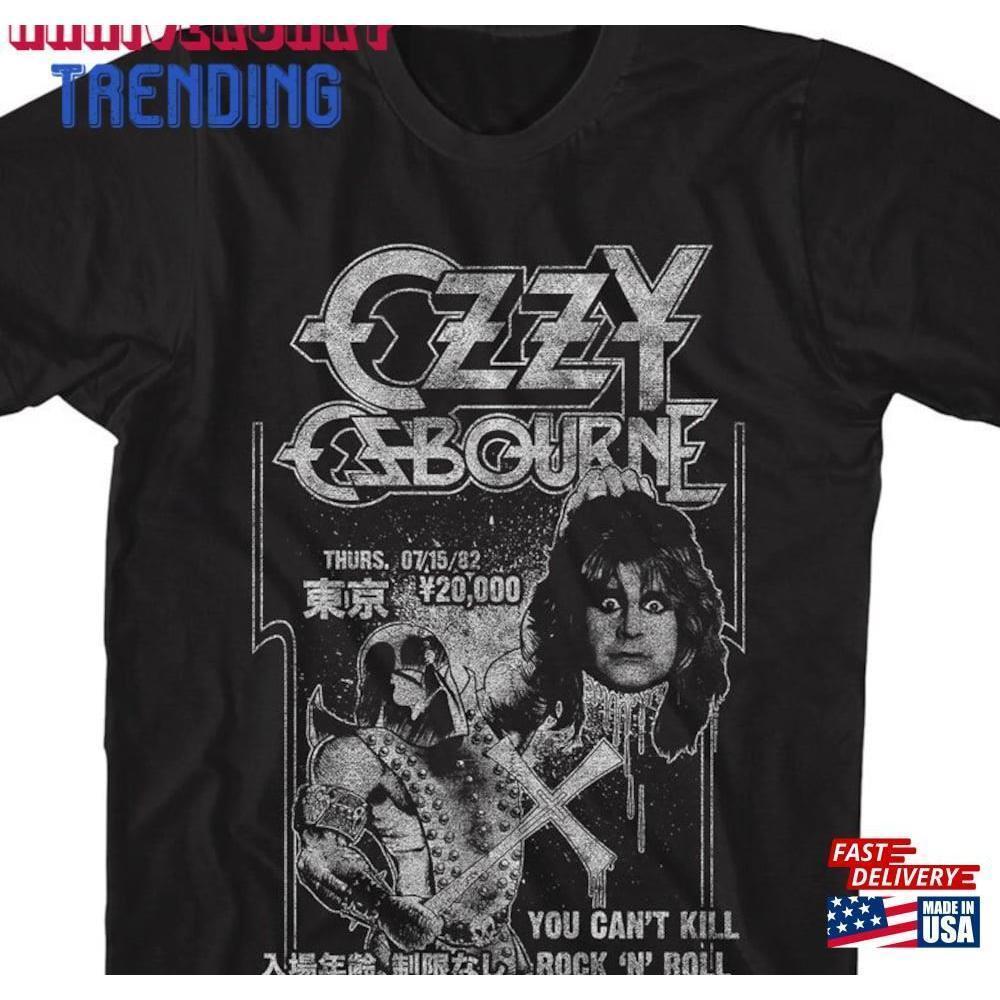 Ozzy Osbourne Executioner Black Shirt Unisex